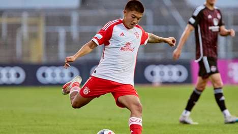 Bayern-Juwel Angelo Brücker ist aktuell an den  österreichischen Erstligisten TSV Hartberg verliehen