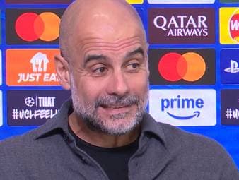 Mit dem 0:3 im Rücken wartet in der Königsklasse eine riesige Aufgabe auf Manchester City gegen Real Madrid. Trainer Pep Guardiola und Bernardo Silva haben noch einen Funken Hoffnung.