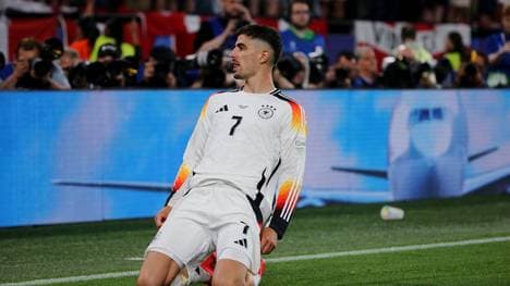 Kai Havertz erzielte gegen Dänemark das 1:0