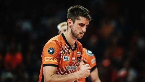 Im Trikot der BR Volleys: Moritz Reichert