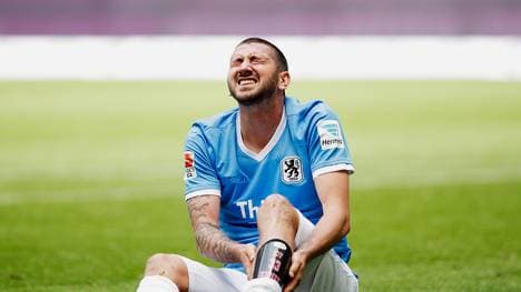 Sascha Mölders ist mit den Löwen aus der Zweiten Liga abgestiegen