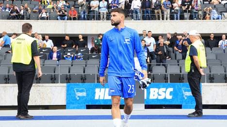 Marco Richter kehrte gegen den BVB auf den Platz zurück