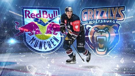 EHC Red Bull München gegen Grizzlys Wolfsburg LIVE im TV bei SPORT1