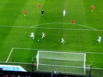 Leipzigs Andre Silva patzte zuletzt vor dem leeren Toren. Er trug sich ein in die Liste der Erben Frank Mills.