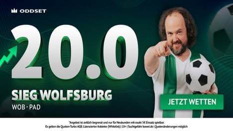 Wolfsburg vs. Paderborn: Quote 20,00 auf Wölfe-Sieg bei ODDSET!