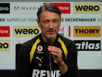 Jürgen Klopp wird als Bundestrainer auch beim Supercup-Spiel der Dortmunder gegen den FC Bayern sein. Niko Kovac schwelgt kurz vorher in alten Erinnerungen mit Klopp. 