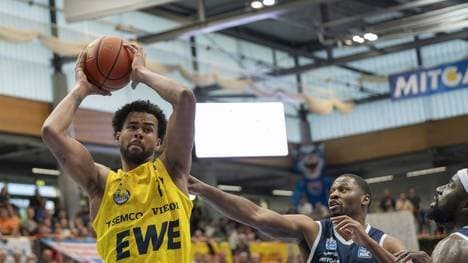 Norris Agbakoko im Oldenburger Trikot