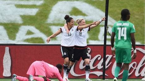 Celia Sasic schnürte zum WM-Auftakt einen Dreierpack.