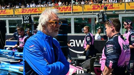 Briatore ist der starke Mann bei Alpine