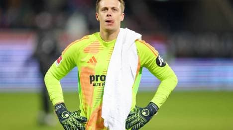 Alexander Schwolow während seiner Zeit bei Union Berlin 