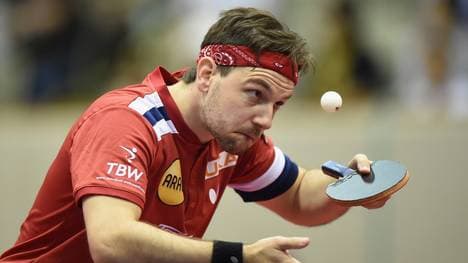 Tischtennis: Timo Boll bei der Deutschen Meisterschaft in Wetzlar. Timo Boll wurde in Wetzlar zum 13. Mal deutscher Meister im Einzel