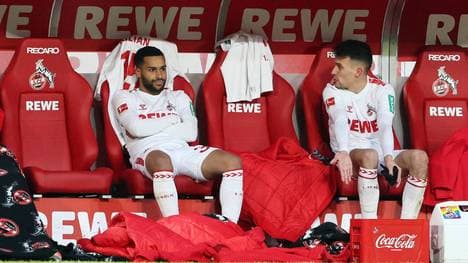 Linton Maina (l.) und Dejan Ljubicic fallen beim 1. FC Köln womöglich aus