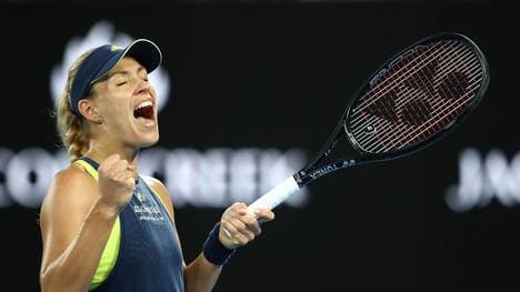 Angelique Kerber steht in Melbourne im Halbfinale