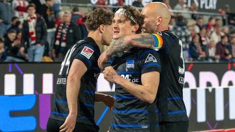 Das Spiel von Hertha BSC gegen Greuther Fürth läuft im Free-TV