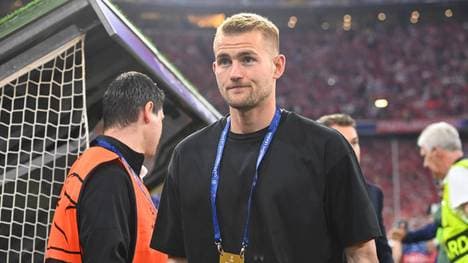 Matthijs de Ligt am Dienstag in der Allianz Arena