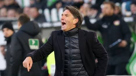 Bruno Labbadia hat mit dem VfL Wolfsburg noch viel Luft nach oben