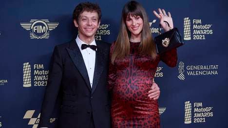Valentino Rossi und Francesca Sofia Novello sind erstmals Eltern