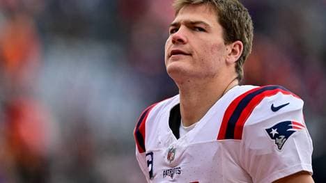 Quarterback Drake Maye plagen vor dem Super Bowl der Patriots gegen die Seahawks Schulterpobleme