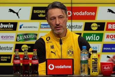 Deutet Kovac hier eine Überraschung an?