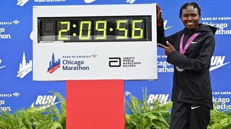 Ruth Chepngetich steht vor einer langen Sperre