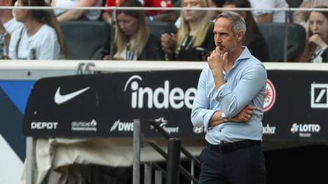 Adi Hütter steht in Gladbach in der Kritik