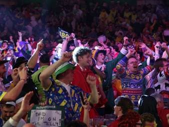 Das singen die Fans im Ally Pally