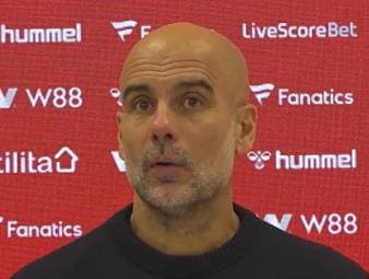 Pep Guardiola bedauert das Aus seines ehemaligen Assistenten Enzo Maresca beim FC Chelsea. Auch zu den Gerüchten, Maresca habe mit City über seine Nachfolge verhandelt, äußert sich der Katalane.