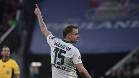 Lennard Maloney holte mit Mainz einen Punkt in München
