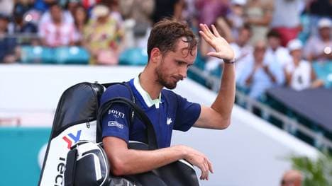 Aus im Viertelfinale von Miami für Daniil Medwedew