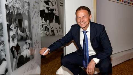 Olaf Thon wurde 1990 mit Deutschland Weltmeister