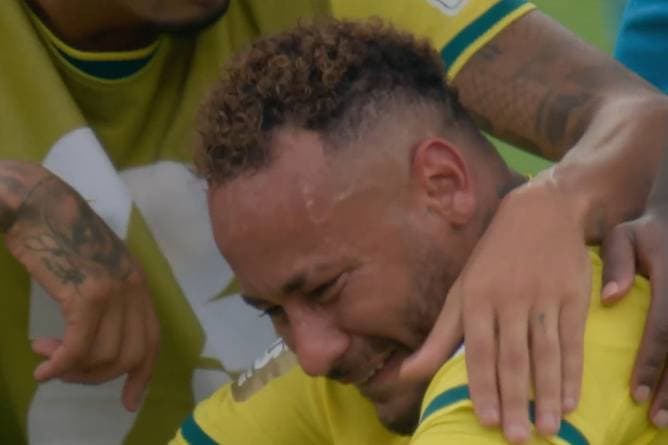 Brasilien-Star von Emotionen übermannt