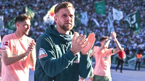 Zuletzt musste Werder-Stürmer Niclas Füllkrug wegen einer Verletzung zuschauen