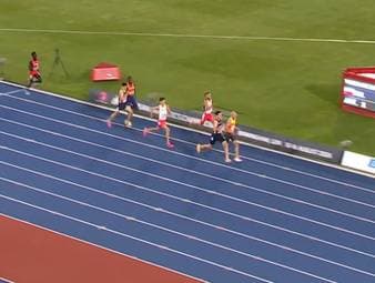 In einem packen Rennen in Birmingham muss sich der deutsche Aufsteiger Florian Bremm nur Norwegens Topstar Jakob Ingebrigtsen beugen.