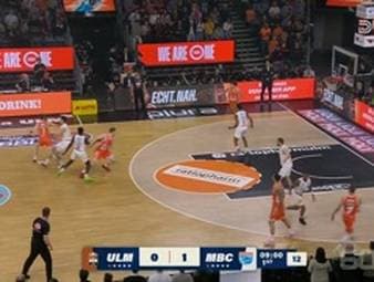Spiel Highlights zu ratiopharm ulm - SYNTAINICS MBC