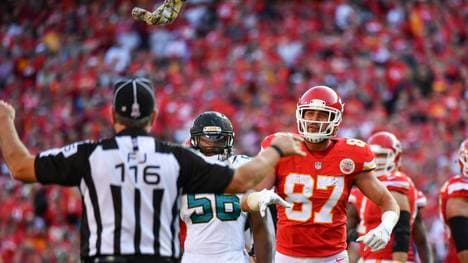 Travis Kelce warf sein Handtuch auf den Schiedsrichter
