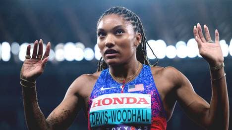 Tara Davis-Woodhall wird ihre Saison vorzeitig beenden