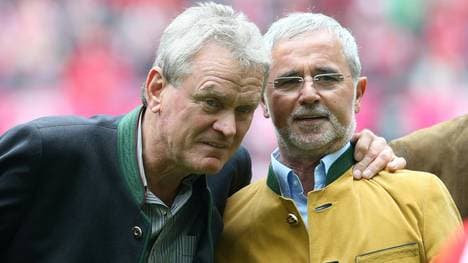 Sepp Maier (l.) vergleicht Thomas Müller mit Gerd Müller