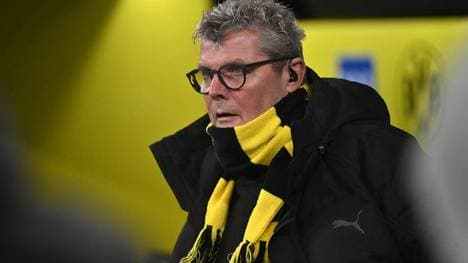 Norbert Dickel (Stadionsprecher Borussia Dortmund) verpasst das Spiel gegen Werder Bremen