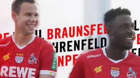 1. FC Köln präsentiert sein Karnevalstrikots