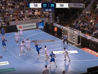Die Highlights der Partie TVB Stuttgart - TBV Lemgo Lippe aus der Handball-Bundesliga im Video. 