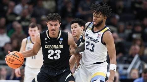 Tristan da Silva (l.) scheidet mit Colorado aus