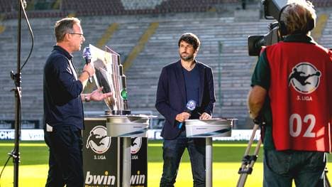 Thomas Broich als TV-Experte der ARD