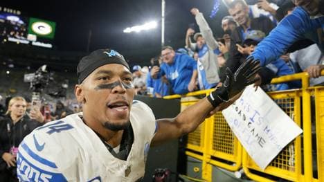 St. Brown hat allen Grund zum Feiern