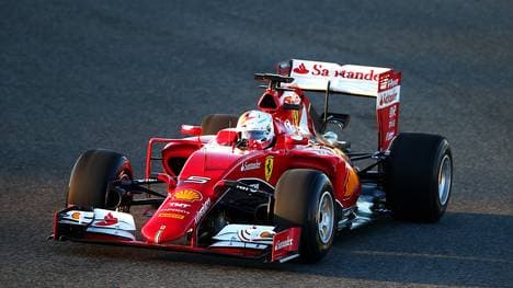 Formel 1-Testfahrten in Jerez-Sebastian Vettel-Ferrari