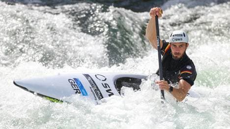 Tasiadis auf seiner Heimstrecke in Augsburg