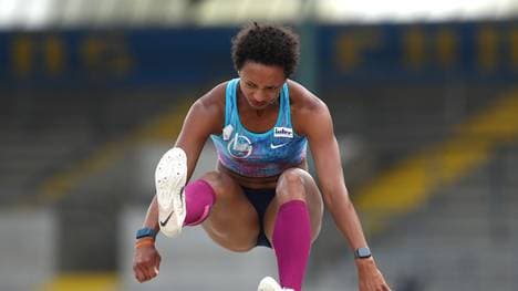 Malaika Mihambo gewann ihren vierten nationalen Titel