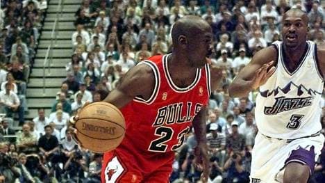 Michael Jordan gewann mit den Bulls sechs NBA-Titel