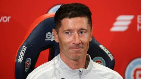 Robert Lewandowski spielt nun in Chicago
