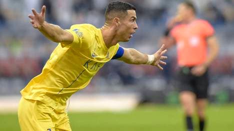 Cristiano Ronaldo bestritt bei Al-Nassr sein 1200. Pflichtspiel als Profi