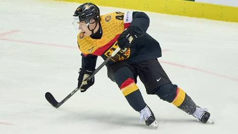 Im DEB-Trikot: Alexander Ehl